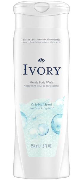 Ivory original held in hand for size comparison showing 12 oz practicality and easy handling