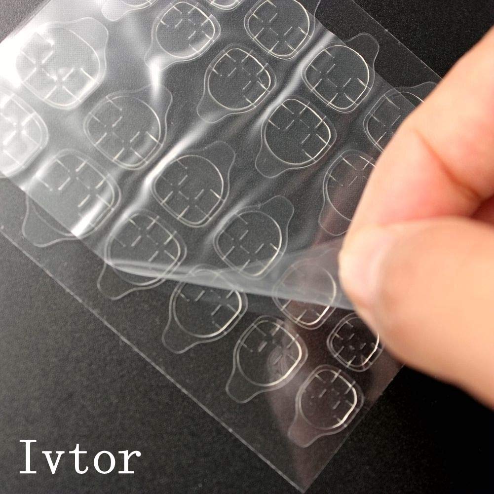 Ivtor size comparison showing tab fit across different fingernails