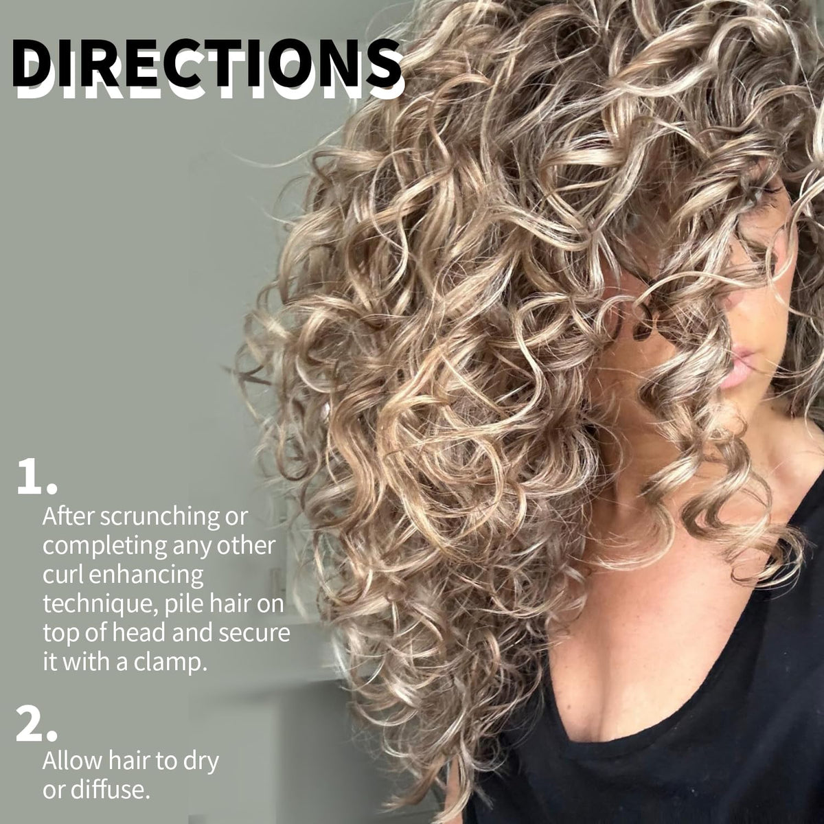 Ivyu clips used with diffuser to boost crown volume