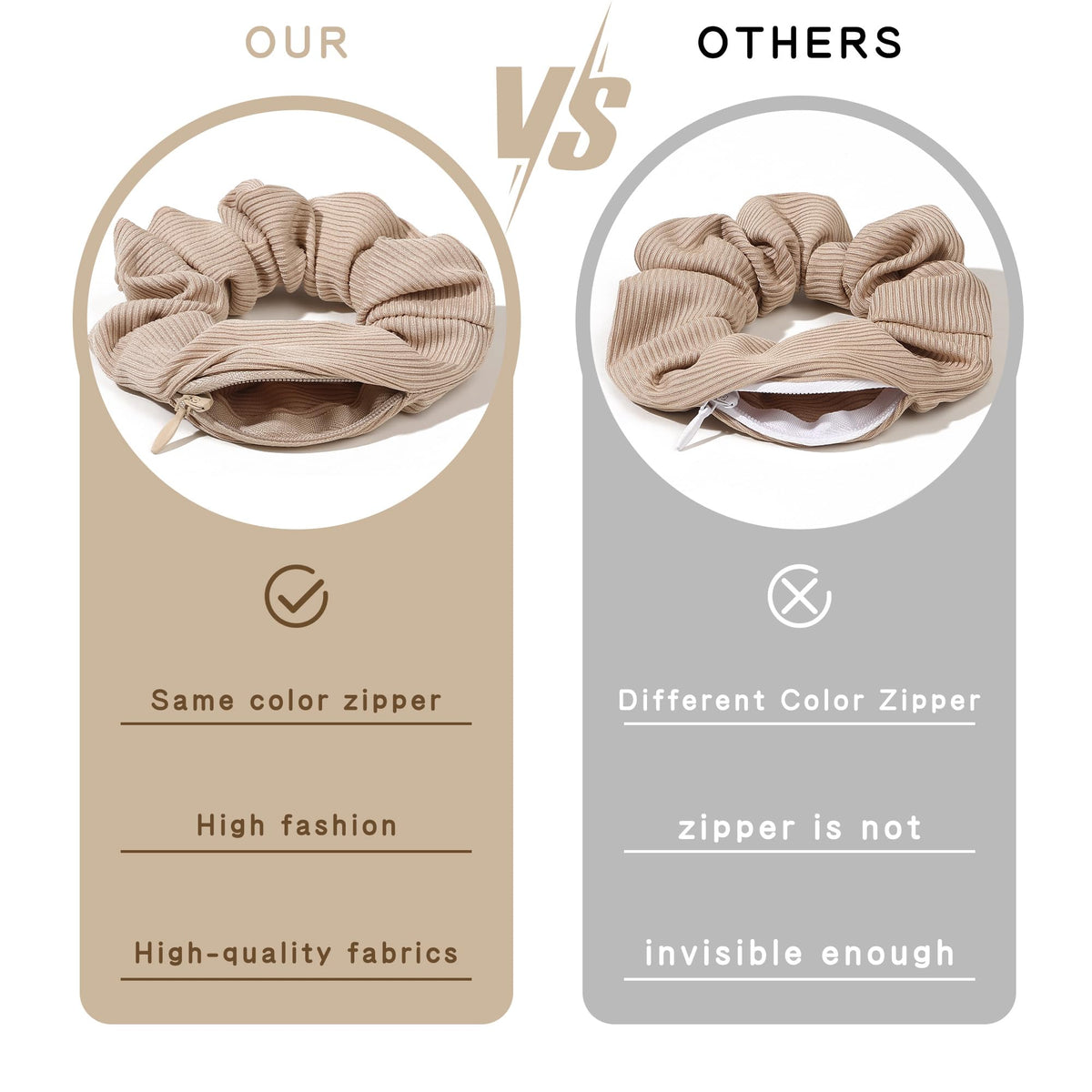 Ivyu fabric close-up displaying soft texture and gentle hair protection
