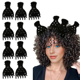 Ivyu front packaging showing ten root-lifting clips and benefits
