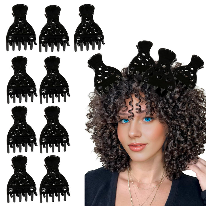 Ivyu front packaging showing ten root-lifting clips and benefits