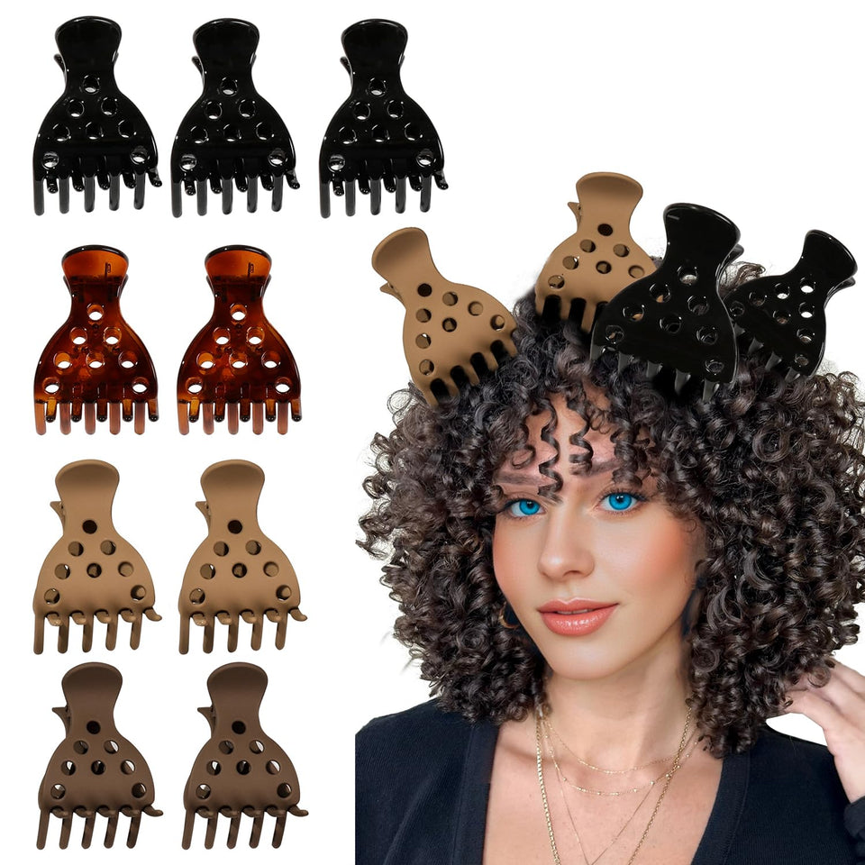 Ivyu front packaging showing ten root-lifting clips and benefits