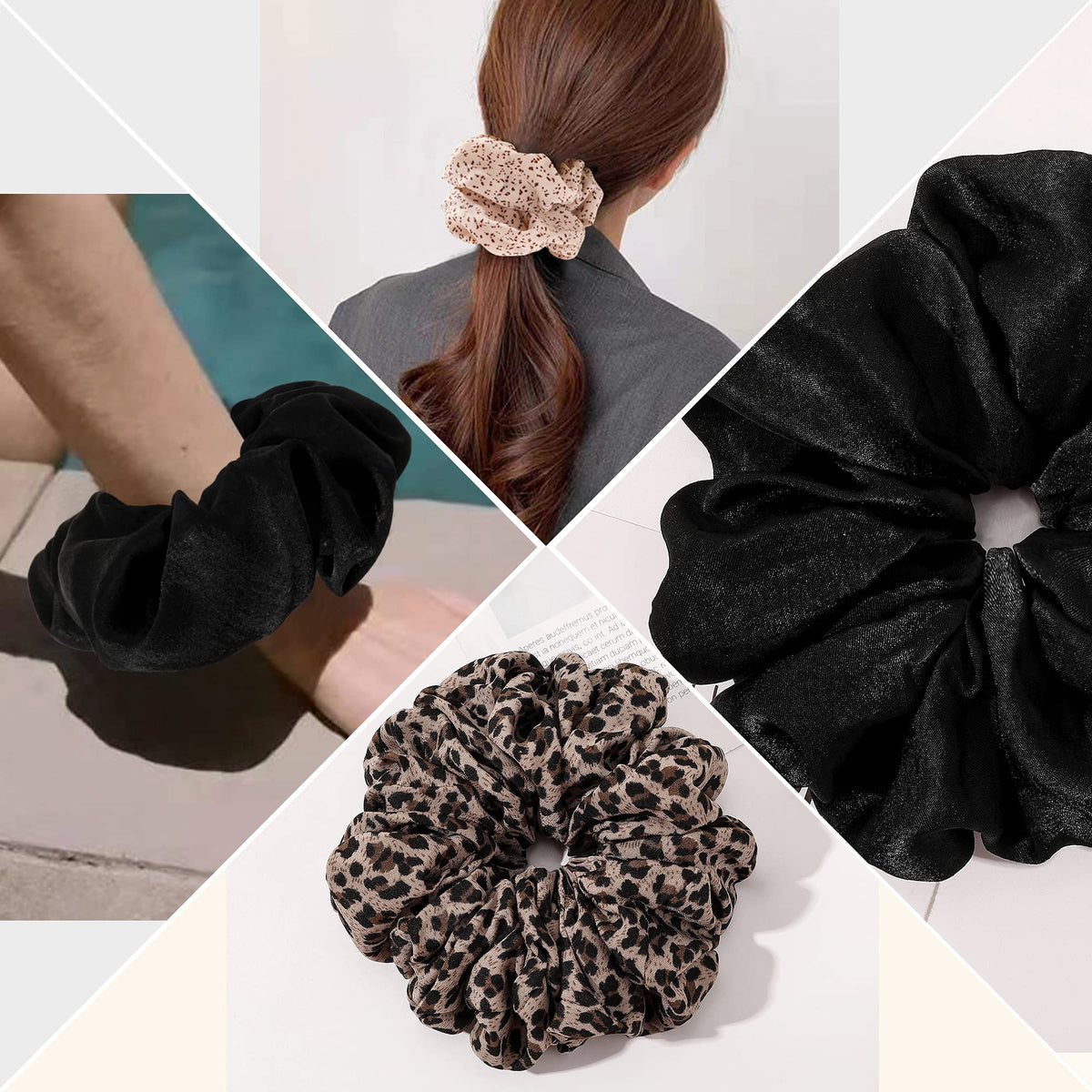 ivyu scrunchie worn on wrist as accessory providing easy access