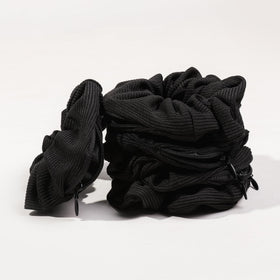 Ivyu side profile showing elastic stretch and gentle hair hold