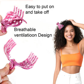 Ivyu clip material detail showing smooth finish to prevent snagging