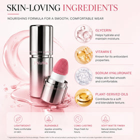 IWAWA jelly texture swirl illustrating smooth blendability benefit