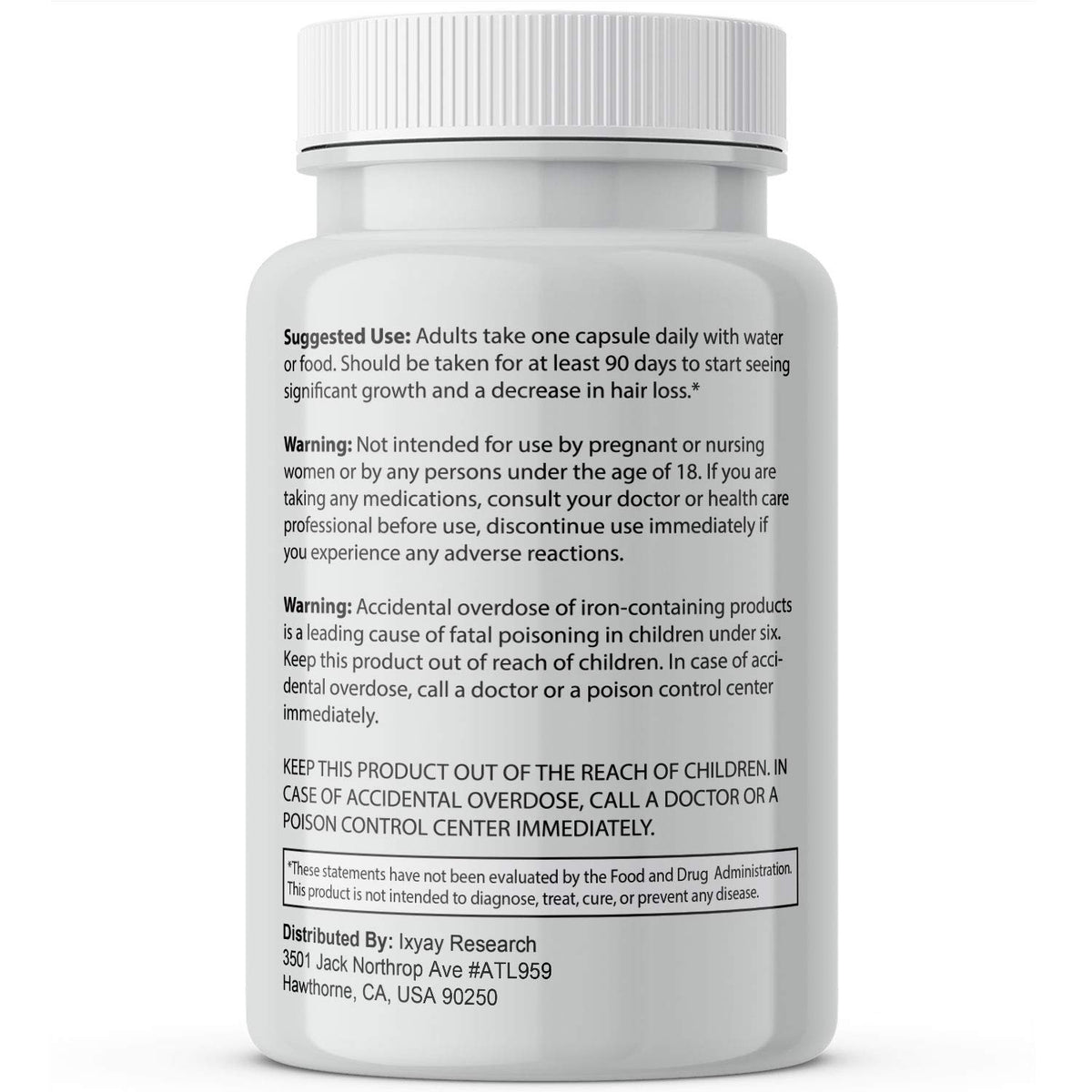 IXYAY RESEARCH GMP certified seal emphasizing quality manufacturing