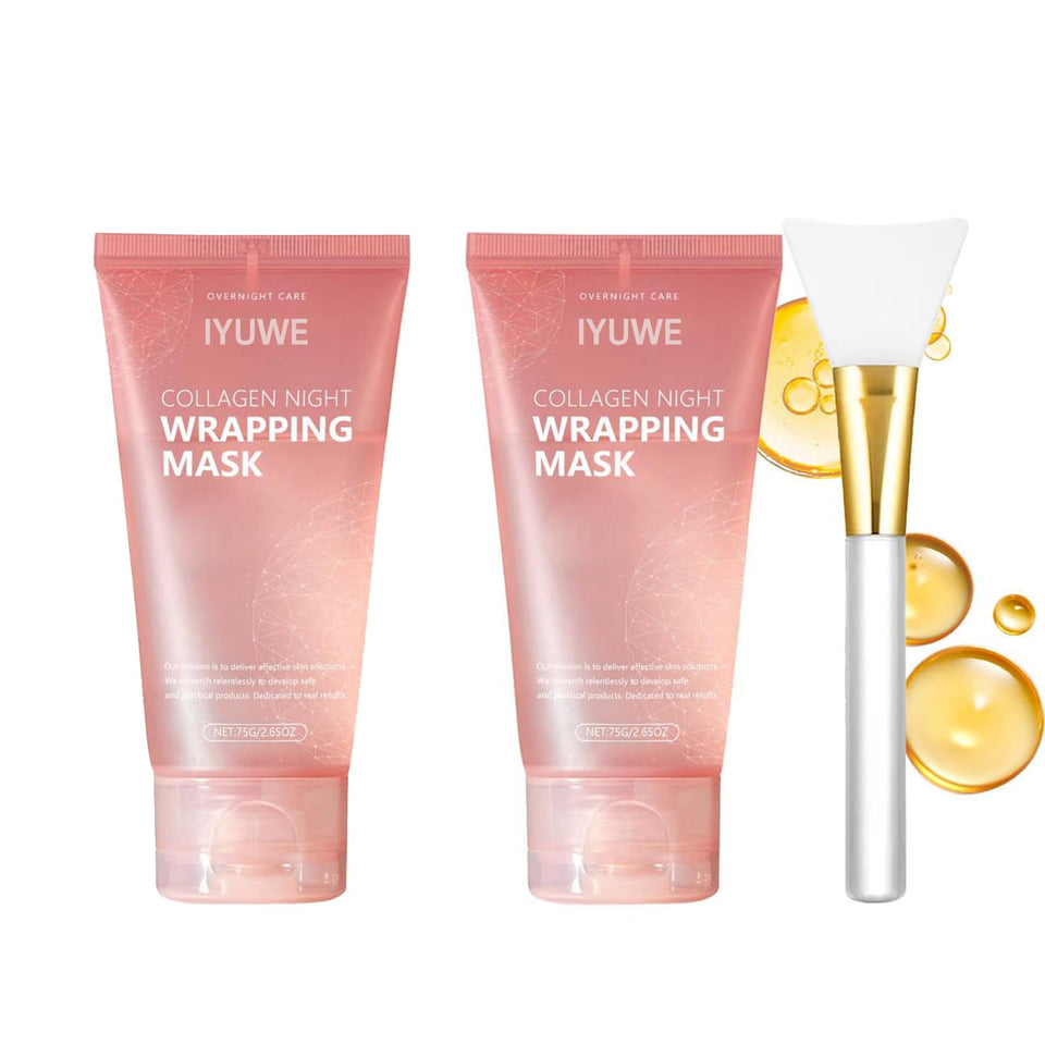 IYUWE YURI front packaging showing two jars and clear benefits