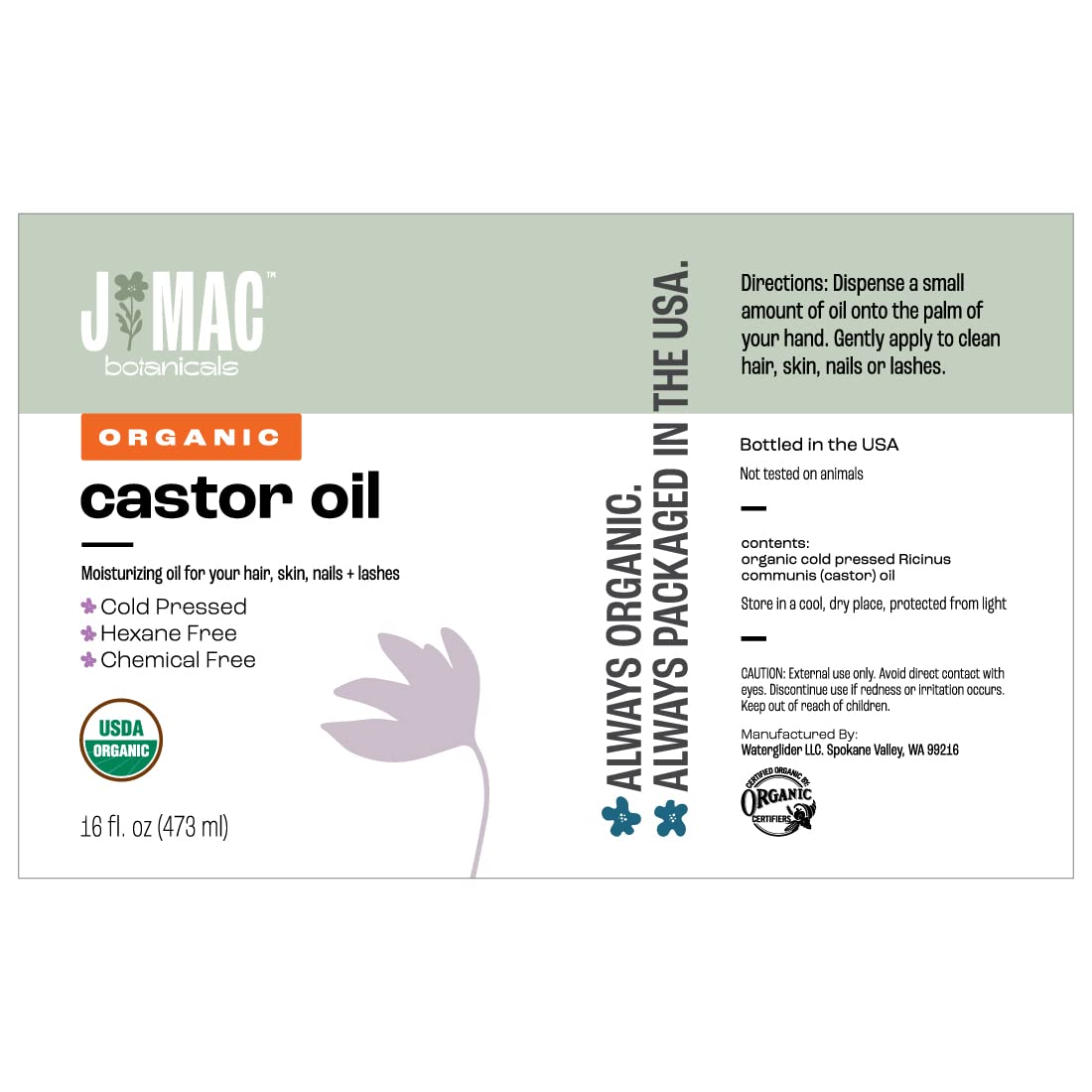 J MAC BOTANICALS on bathroom shelf in lifestyle scene suggesting daily use