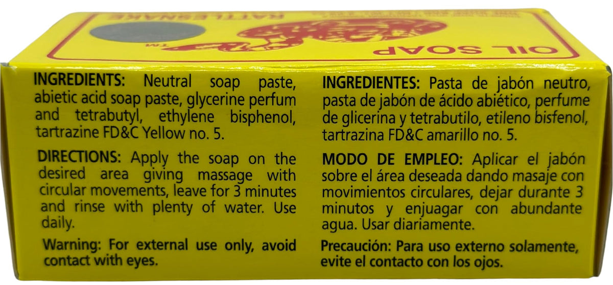 JABON DE ACEITE VIBORA DE CASCABEL storage and packaging showing travel-friendly jar