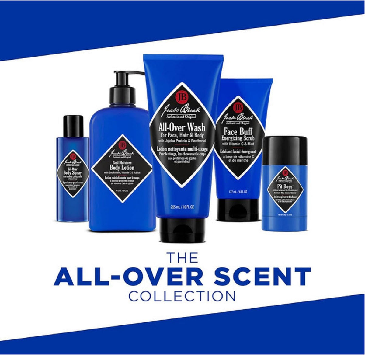 Jack Black rich foam on hand demonstrating thick lather and gentle cleanse