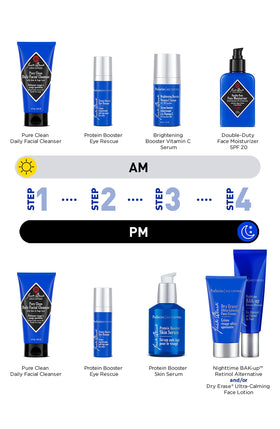 Jack Black dropper dispensing serum demonstrating easy application and controlled dosage