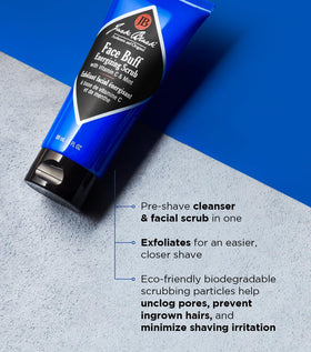 Jack Black Pure Clean cleanser pump dispensing a clear gel for deep cleansing benefit