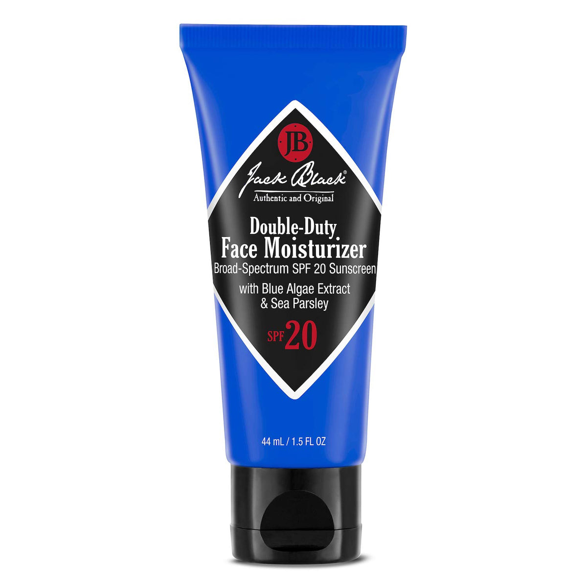 Jack Black front packaging showing tube and clear product benefits