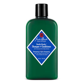Jack Black front bottle showing label and pump for easy dispensing and clear benefits