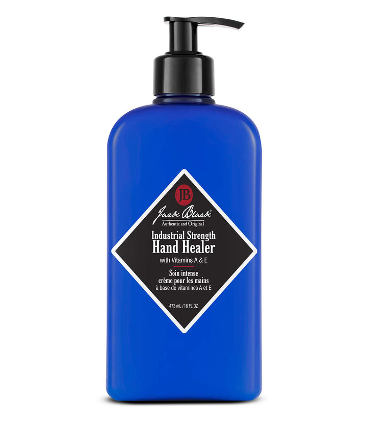 Jack Black front packaging 16 oz pump bottle shows brand and quick relief