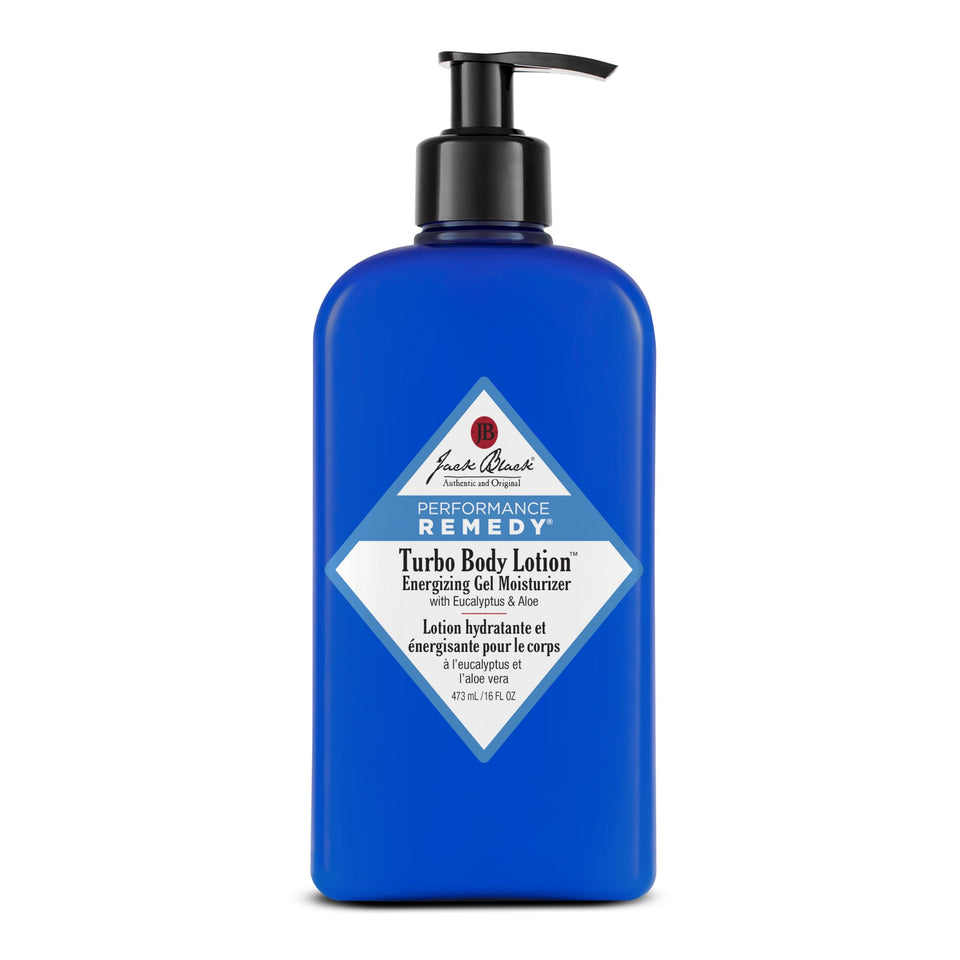 Jack Black front packaging showing 16 fl oz bottle and Turbo label for energizing hydration