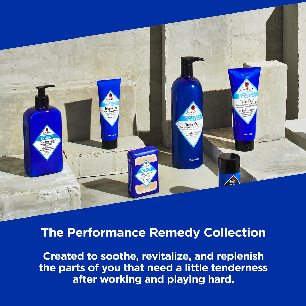 Jack Black Turbo Wash on bathroom shelf showing daily-use lifestyle and tidy storage