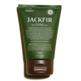 jackfir front packaging showing tube and benefit of clean certified formula