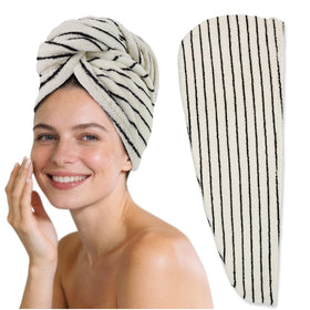 Jacquotha towel in spa-style bathroom showing stylish look and relaxation benefit