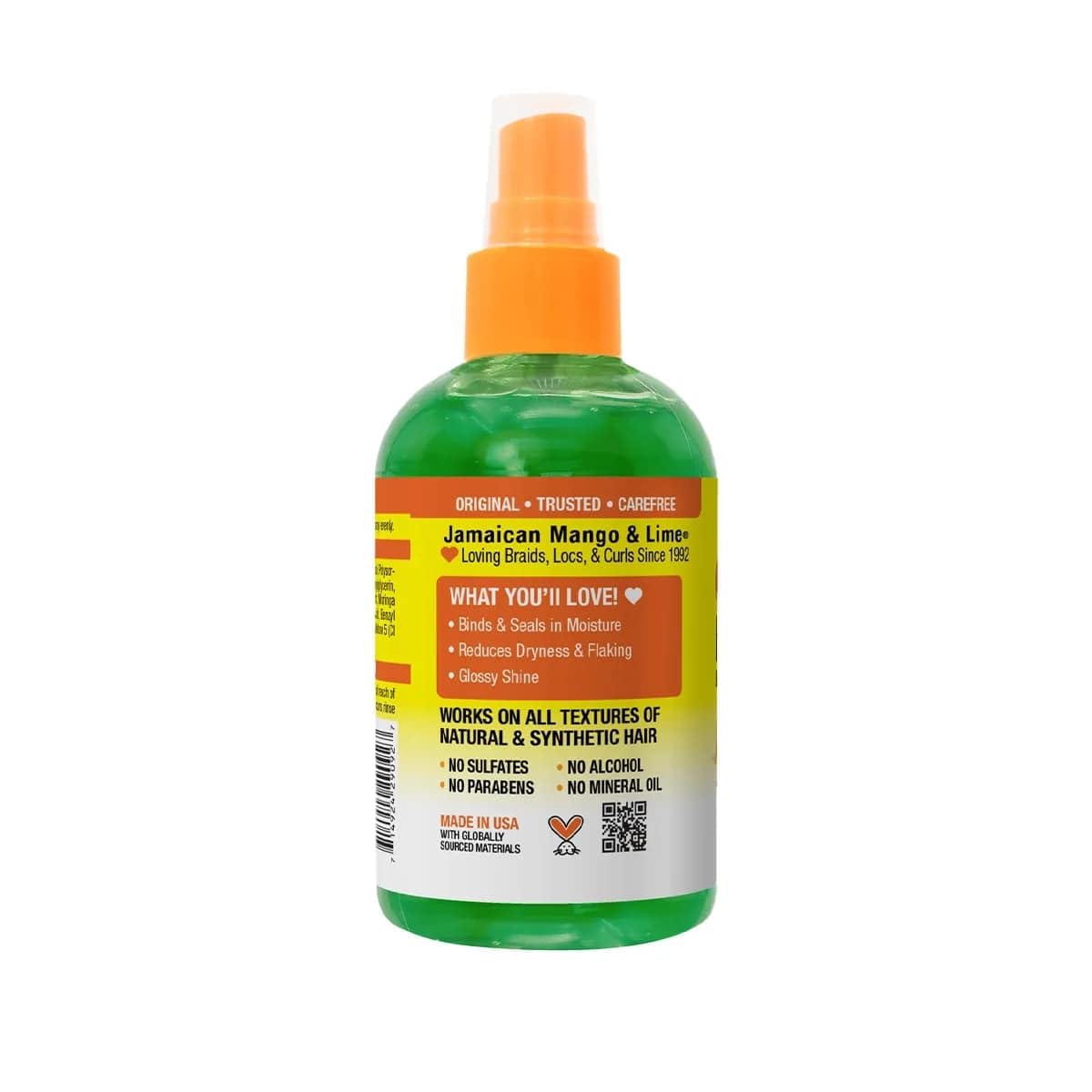 Jamaican Mango & Lime being applied to locs for quick odor neutralizing refresh