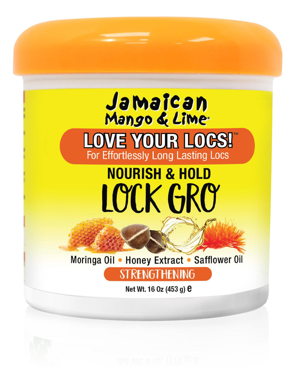 Jamaican Mango & Lime front spray bottle showing nozzle and quick scalp hydration