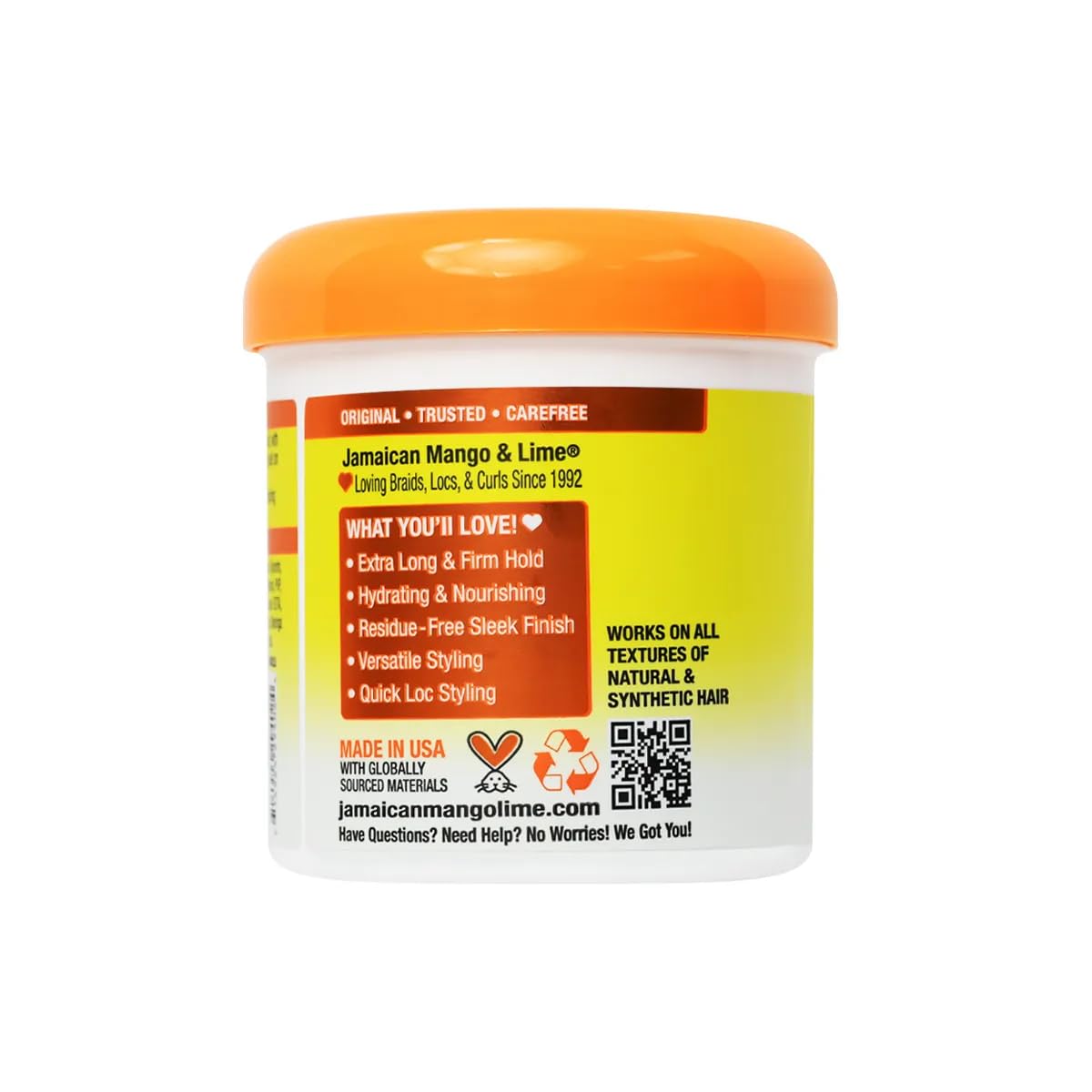 Jamaican Mango & Lime wax texture close-up demonstrating smooth non-greasy finish