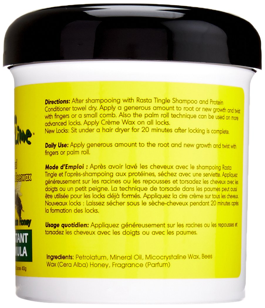 Jamaican Mango & Lime wax texture close-up highlighting beeswax and grip benefits
