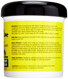 Jamaican Mango & Lime wax texture close-up highlighting beeswax and grip benefits