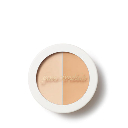 jane iredale CircleDelete front packaging showing dual shades and color-correcting benefit