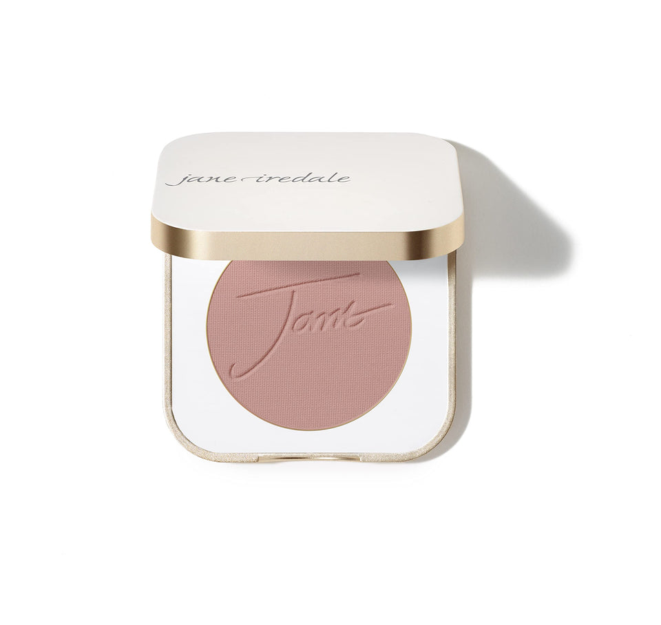 jane iredale compact front displaying shade and portable benefit