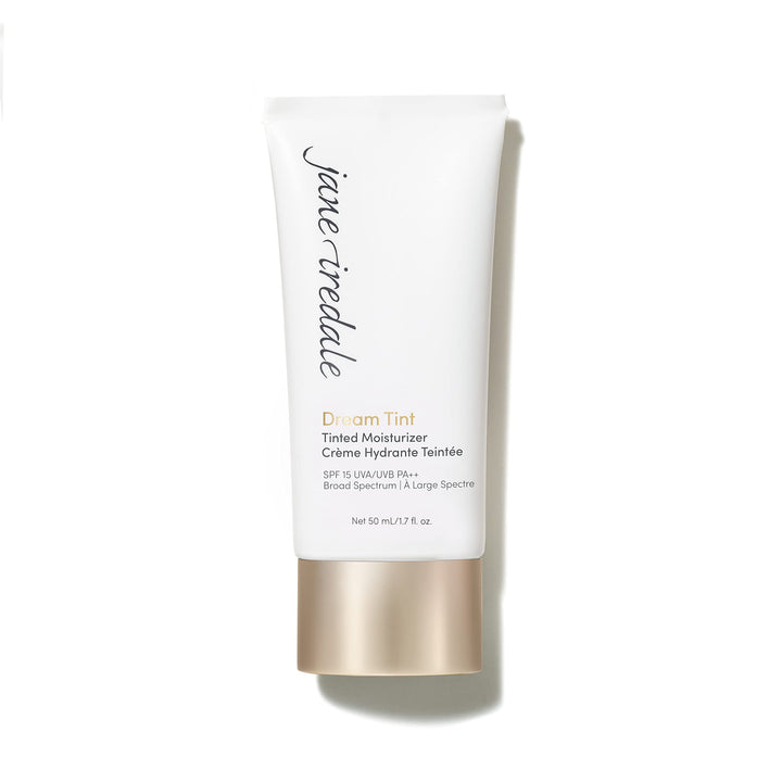 jane iredale Dream Tint front bottle showing label and shade for quick identification and easy use