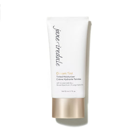 jane iredale Dream Tint front packaging shows SPF 15 and medium shade benefits