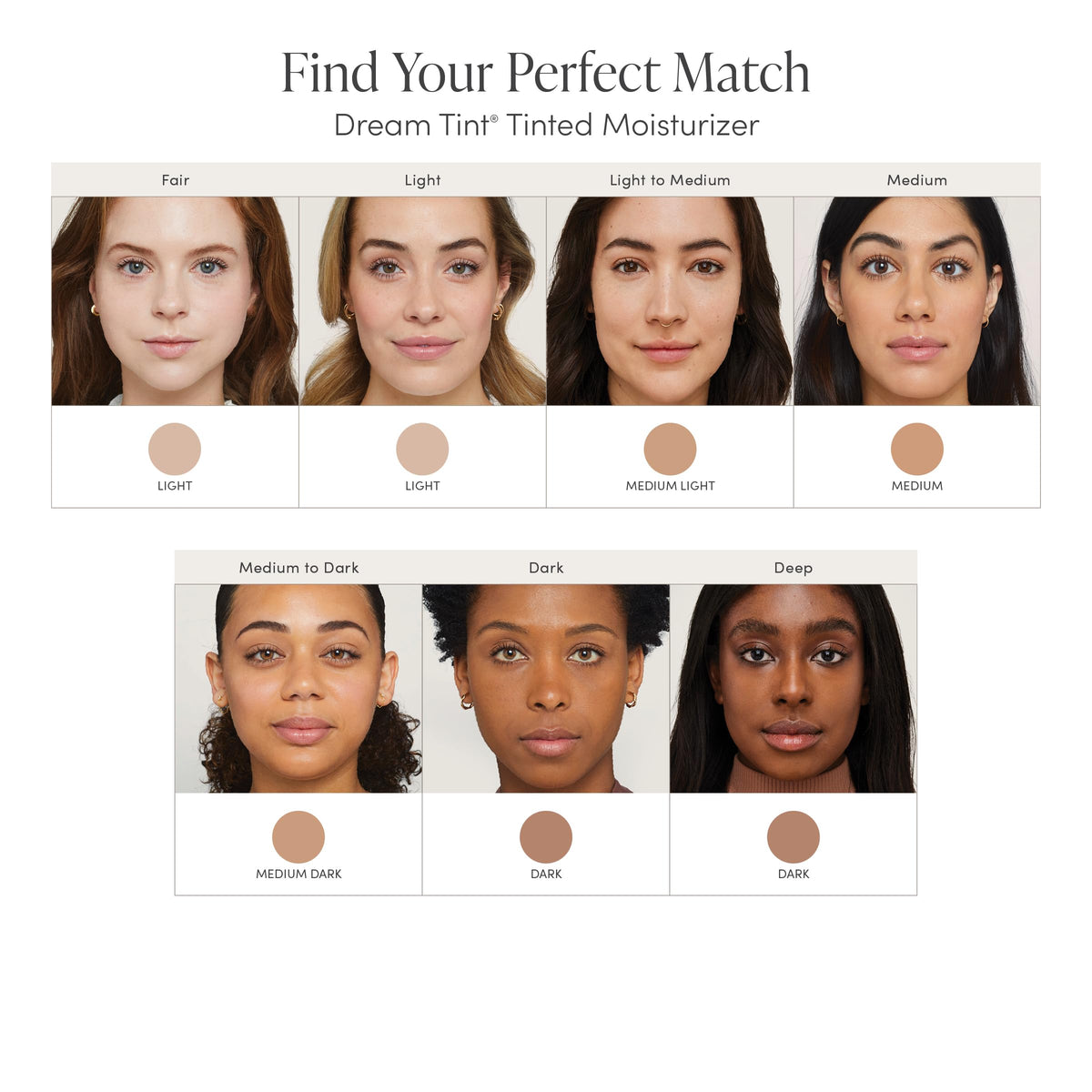 jane iredale Dream Tint texture close-up demonstrating creamy, lightweight coverage for smooth skin