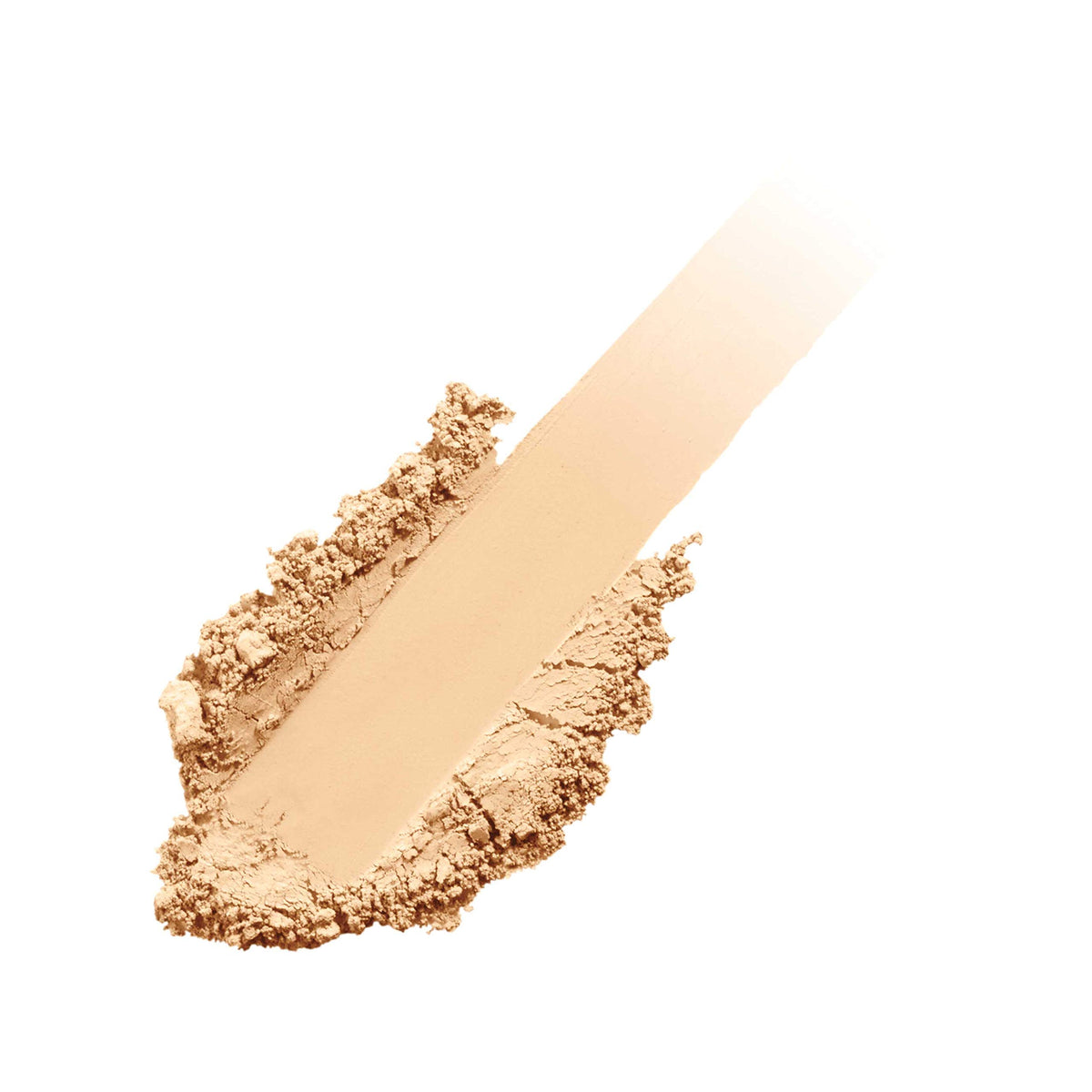 jane iredale applied on model demonstrating natural coverage and SPF