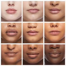 jane iredale balm texture close-up illustrating smooth glide and glossy finish