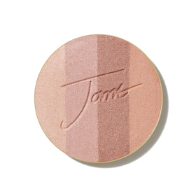 jane iredale palette front view showing four shimmer bronzer shades and balance