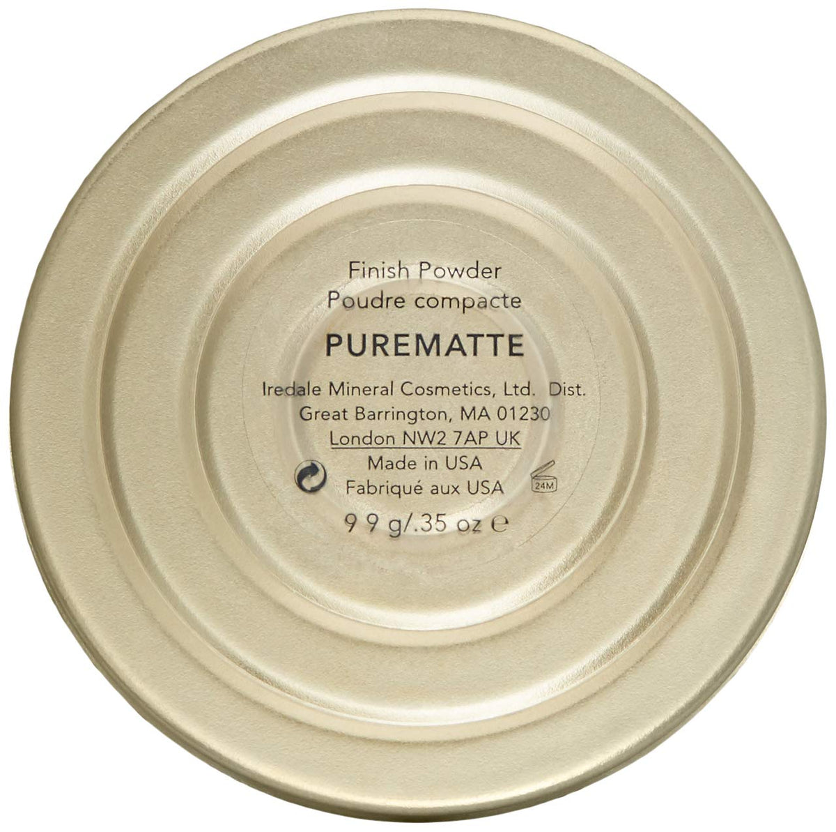 jane iredale powder texture close-up highlighting fine rice-starch mattifying finish