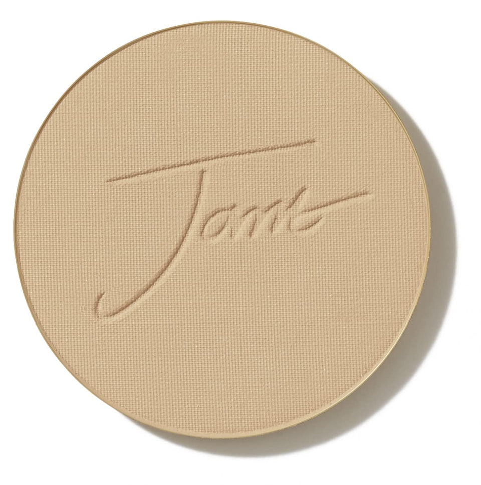 jane iredale front packaging showing compact refill for easy replacement