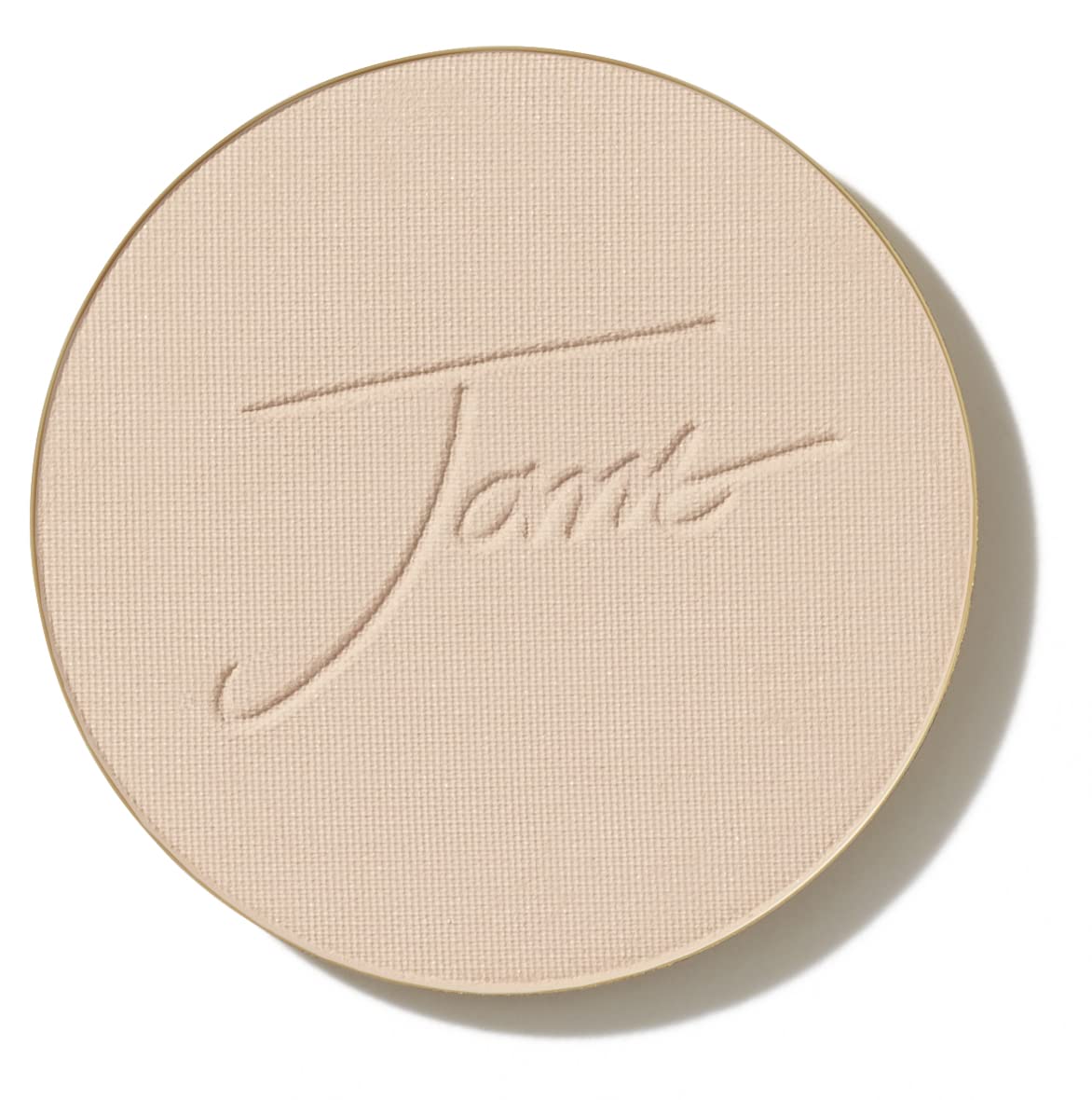 jane iredale front pan view showing natural finish and coverage benefits