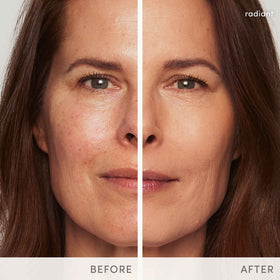 jane iredale swatch on skin demonstrates natural matte finish
