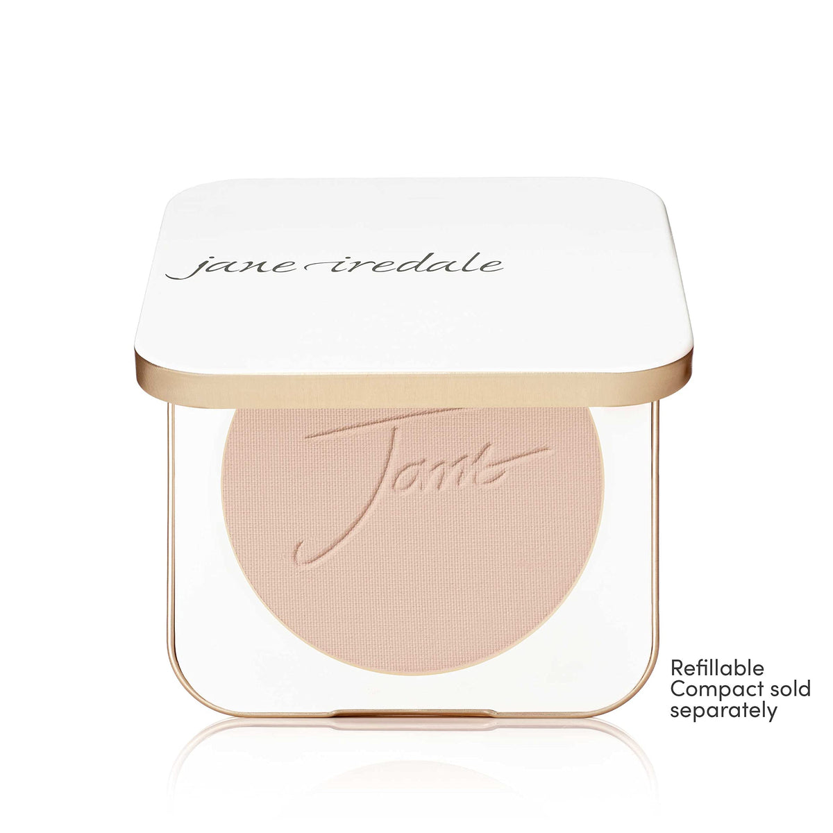 jane iredale refill seated in compact demonstrating easy replacement benefit