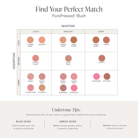 jane iredale blush staged in makeup bag for everyday use