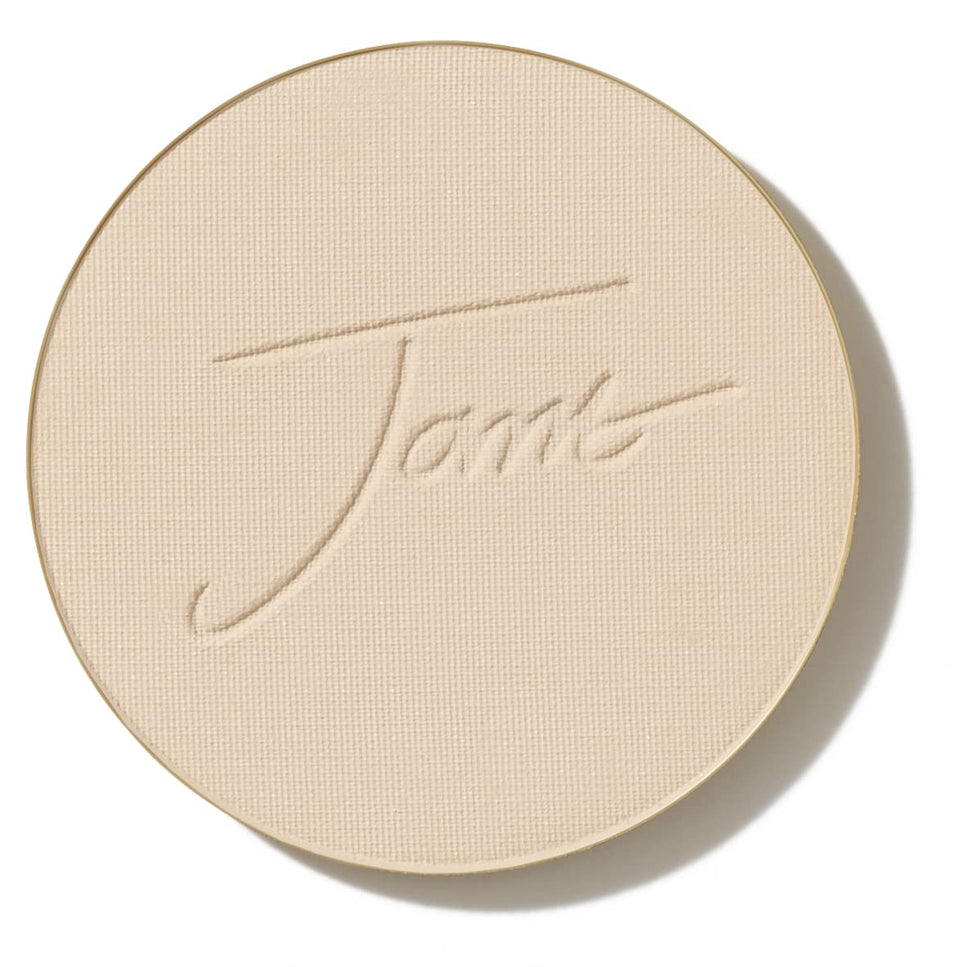 jane iredale front packaging showing refill compact and shade view for easy selection
