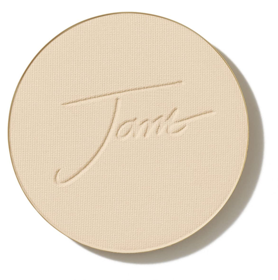 jane iredale front pan showing Warm Silk shade and clean finish