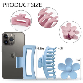 Close-up matte finish of JANFUN clip highlighting smooth texture for gentle grip