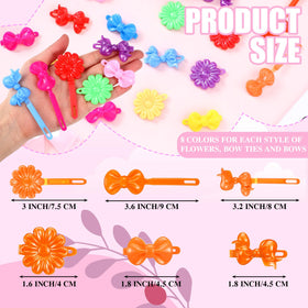 janinka close-up of cartoon-shaped clips highlighting bright candy colors and charm