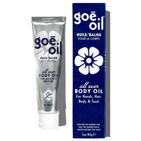 Jao Goē Oil front bottle shot showing elegant packaging and portable benefit
