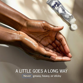 Jao Goē Oil next to a ruler showing compact 3 oz travel-friendly size